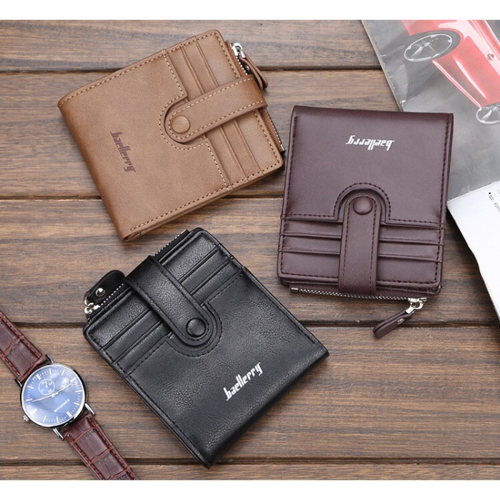 FygaleryMedan - Dompet Panjang Pria Wanita Terlari Baellerry New Men’s Wallet Dompet Kulit Lipat Pri