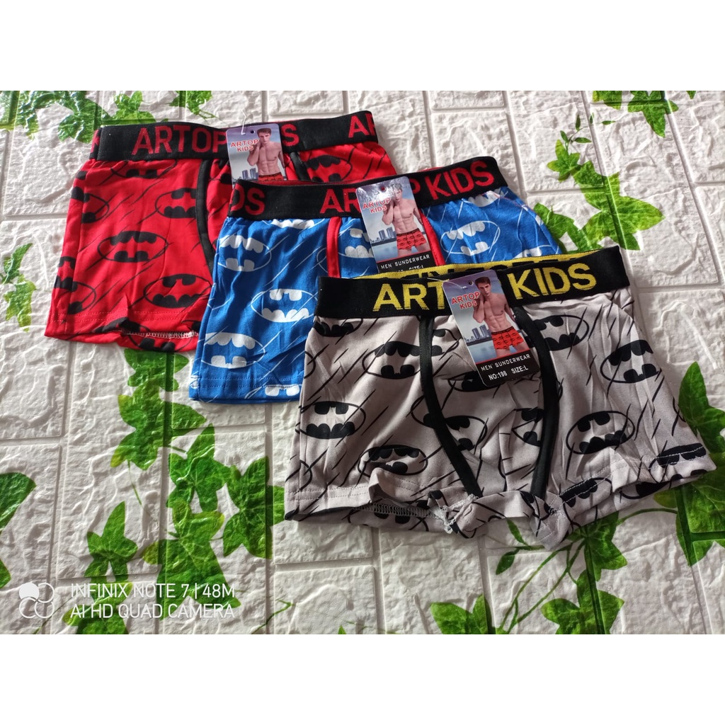 Boxer Anak Remaja Cowok Artop Kids