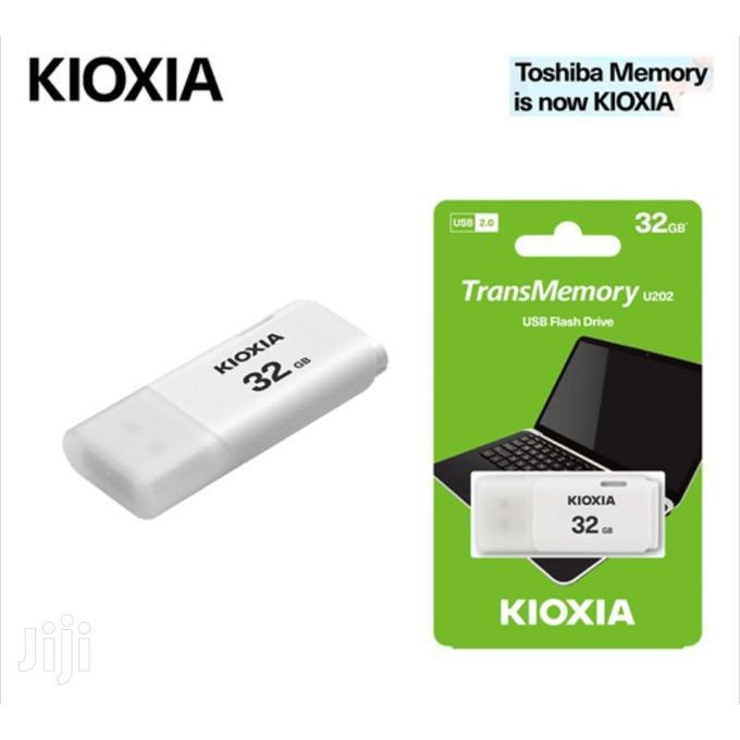 FLASDISK FLASDRIVE KIOXIA 32GB / FD Flash Disk KIOXIA 32 GB USB Drive Original GARANSI RESMI