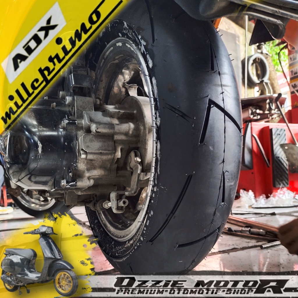 Ban ADX Milleprimo 130/70-12 Tubeless Ban racing vespa matic ring 12