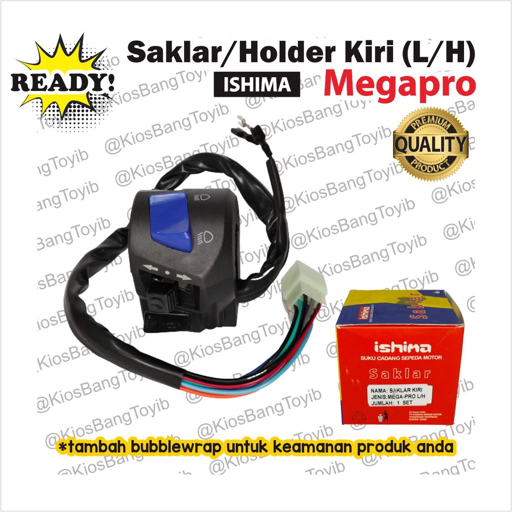 Saklar Holder Handle Switch Kiri Megapro (ISHIMA)