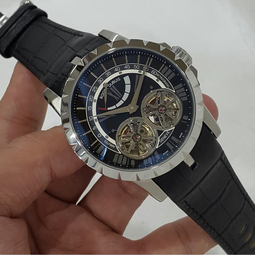 Jam Tangan Roger Dubuis Original Automatic Free Box