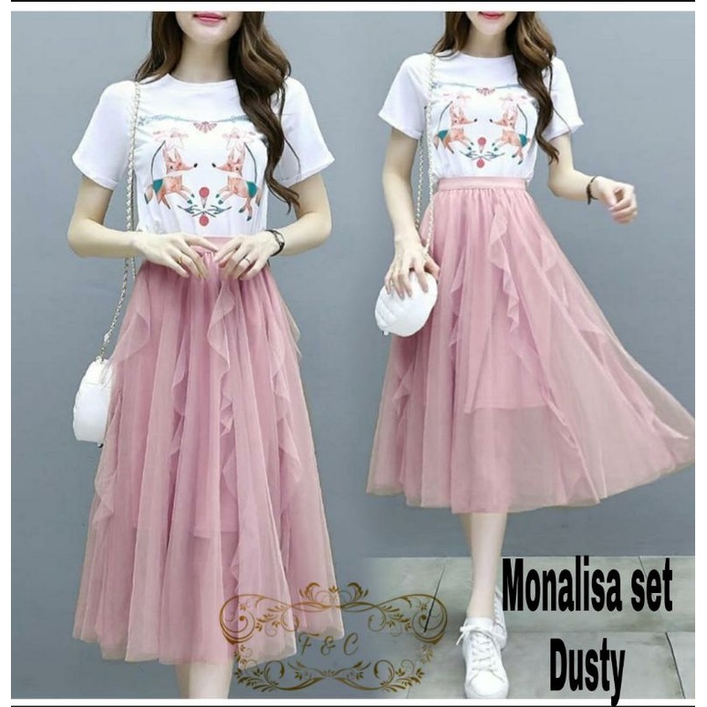 SET ROK FASHION MONALISA, BABYTERRY, TILE, STELAN