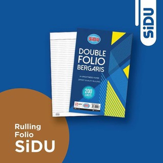 

Kertas Double Folio / Rolling Folio Sinar Dunia SIDU 200 (1pack)/ATKProject
