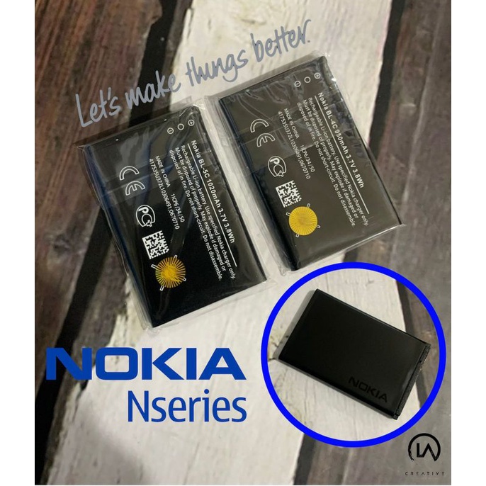 Battery Nokia 5C | 4C Kualitas Original ♧