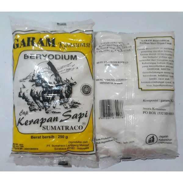 

Garam Beryodium Merk Kerapan Sapi