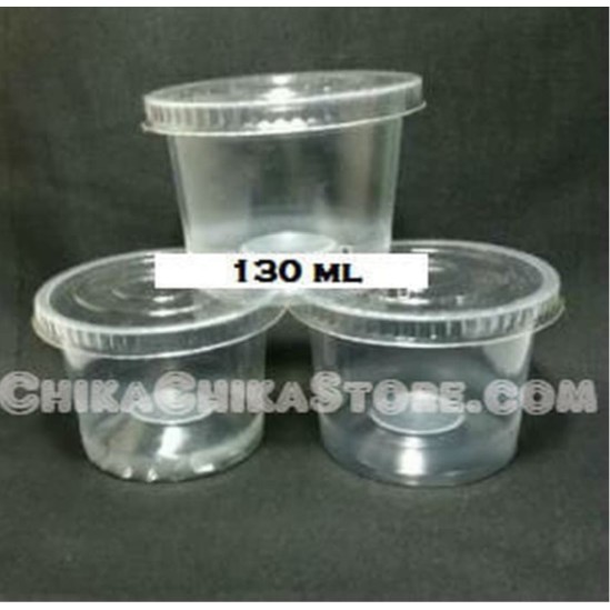Gelas Pudding Plastik 130 ml cup jelly