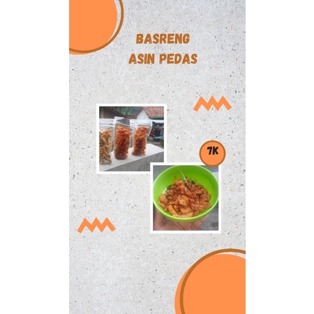 

Basreng Pedas Asin