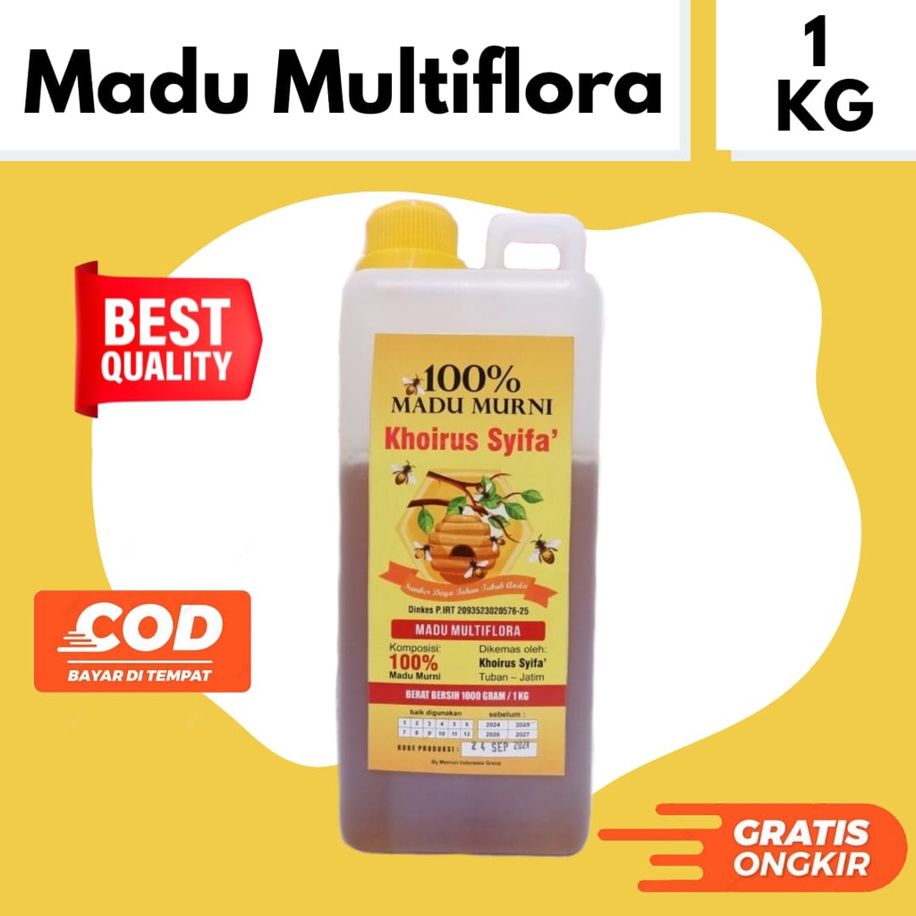 

Herbal AlamiMadu 1kg MurniMadu Multiflora BerkhasiatMadu 1kg MurniGARANSI!!!Madu 1kg MurniHerbal Istana