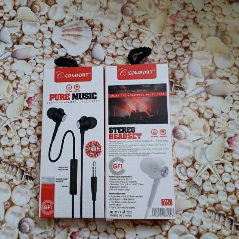 HANDSFREE comfort pure music GF1 EXTRA BASS