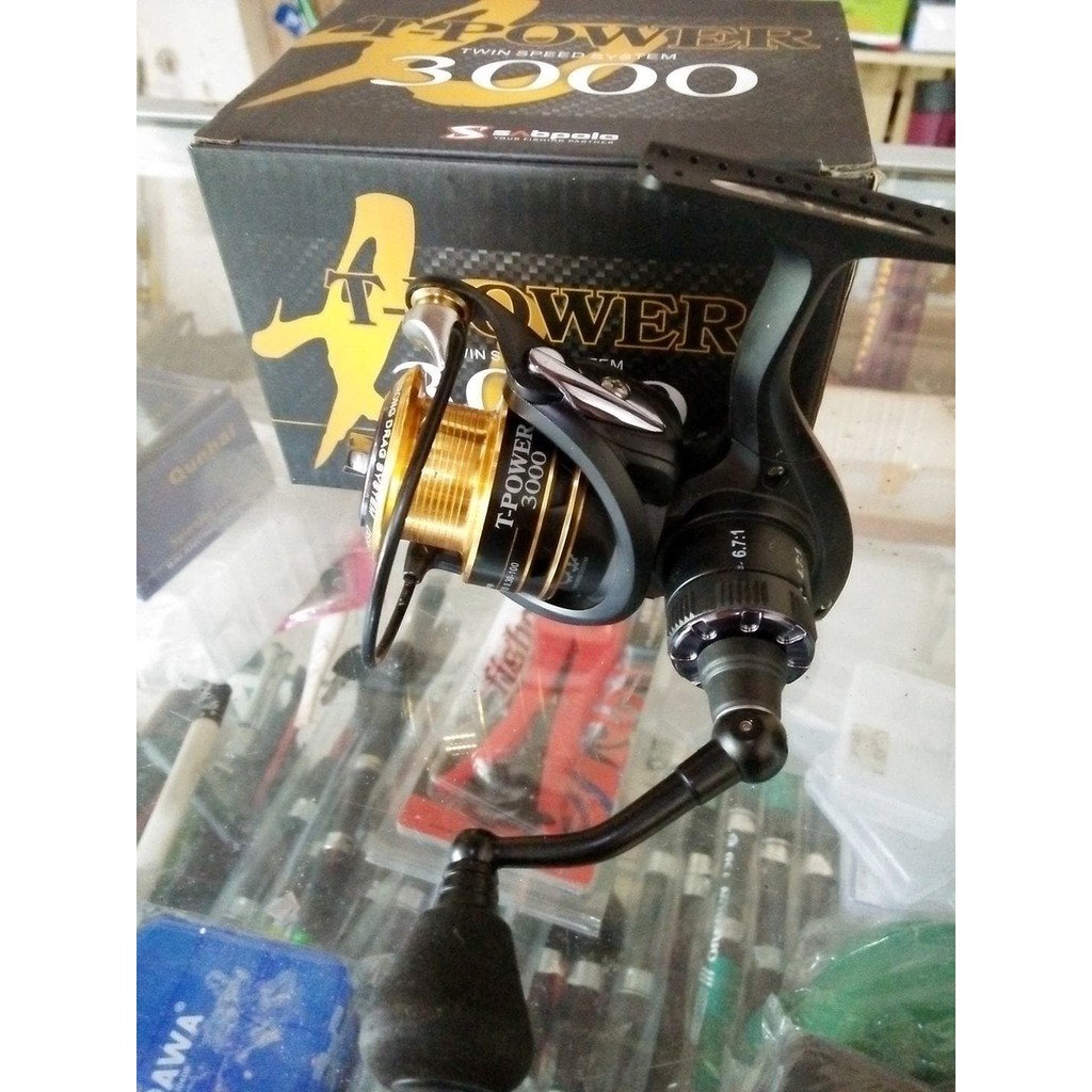 Reel Dual Ratio SABPOLO T-POWER 3000 10 Bearing