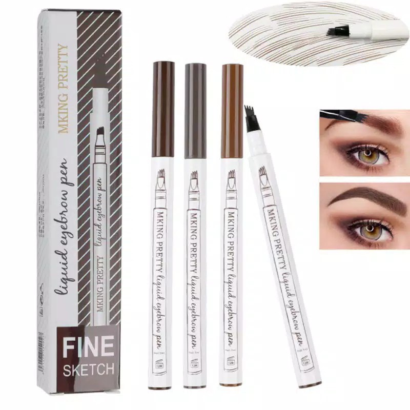 Pensil Alis Waterproof Tahan Lama / Microblading Eyebrow Tattoo Pen