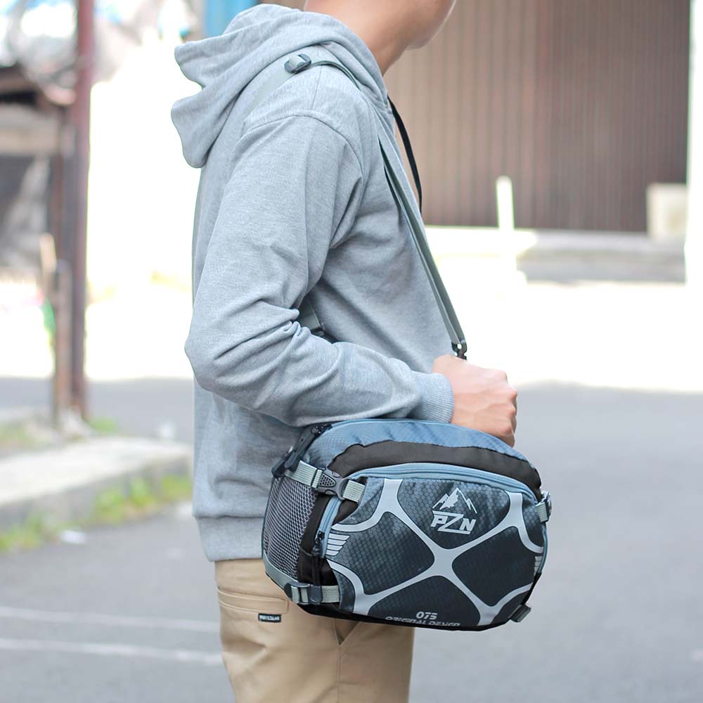 Tas Sling Bag Pria Distro Casual Keren Terbaru Original 350