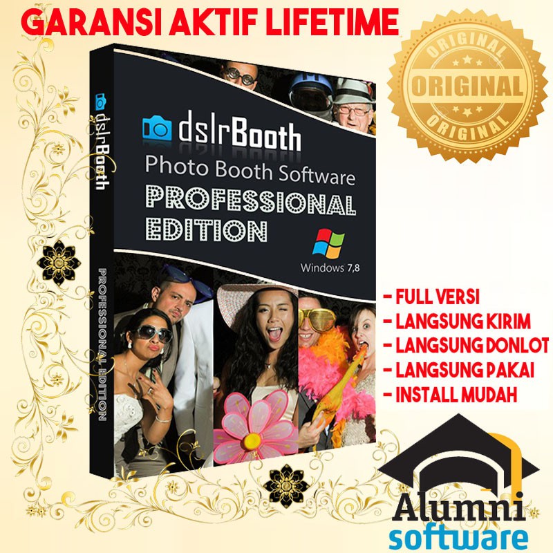 [FULL VERSION] dslrBooth Photo Booth Software - GARANSI AKTIVASI