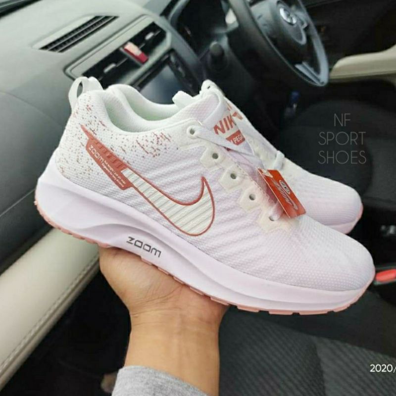 LARIS Sepatu Nike Zoom Cewek Olahraga Ringan Women Zumba Senam Aerobic Joging Wanita Grosir IMPORT