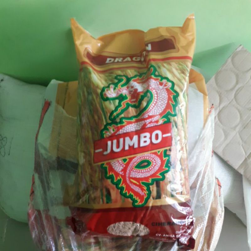 Bibit/Benih Padi Ciherang Jumbo Dragon 5kg