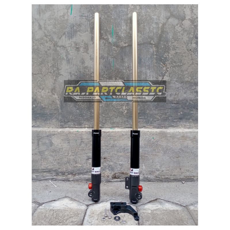 TERLARIS AS BOTTOM SET TABUNG SHOCK V 1 DEPAN RT STAGE MIO AS GOLD UK 26