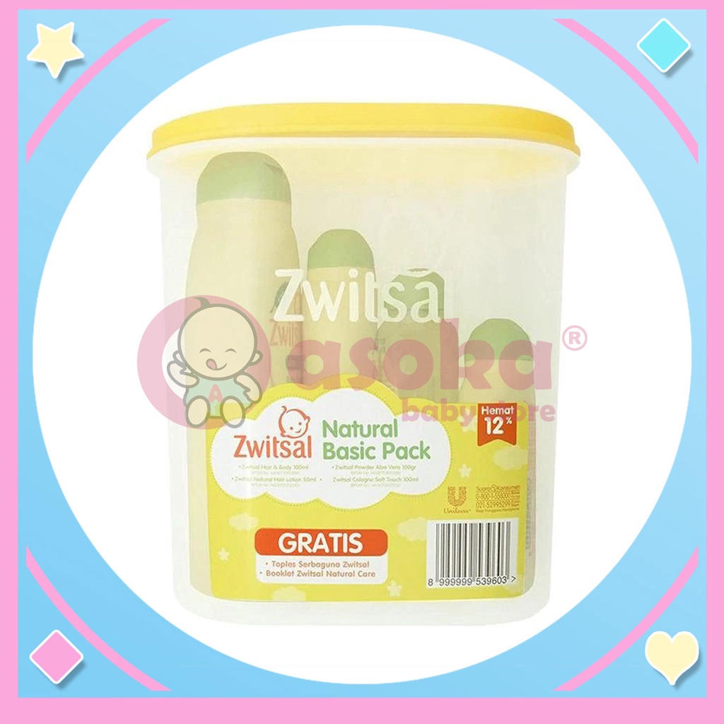 Zwitsal Baby Natural Basic Pack ASOKA