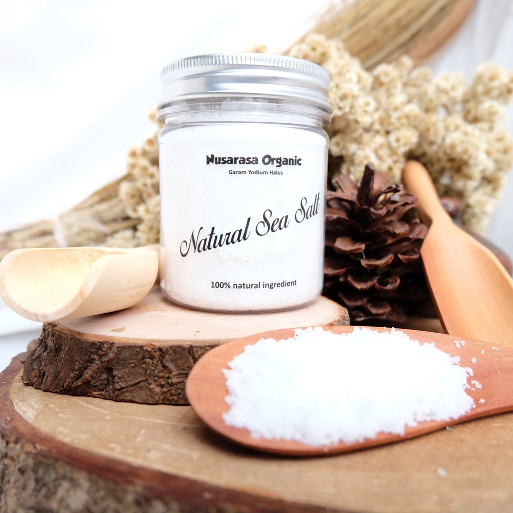 

Nusarasa Organik - Natural Sea Salt / Garam Laut Halus