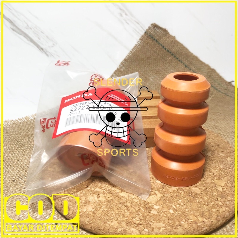 KARET STOPPER SHOCK BELAKANG JAZZ FREED BRIO MOBILIO HRV BRV CRV