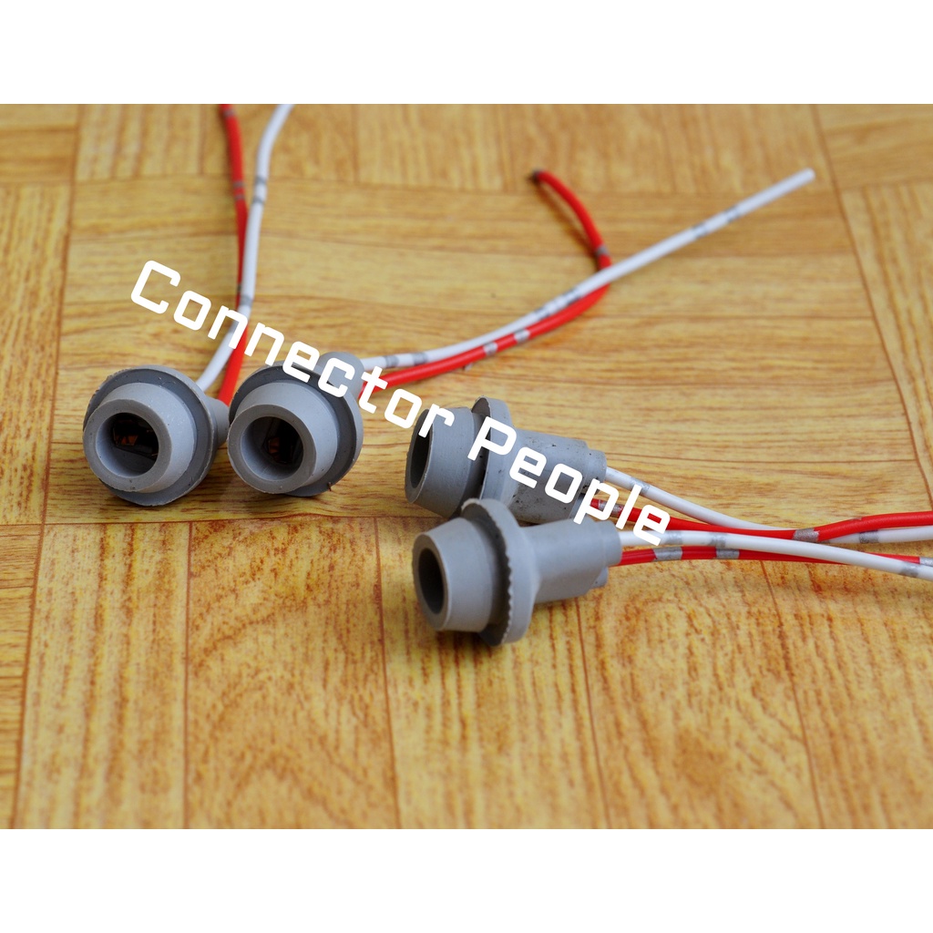 PNP fitting Soket lampu senja T10 Kabel Bintik per 1 pcs