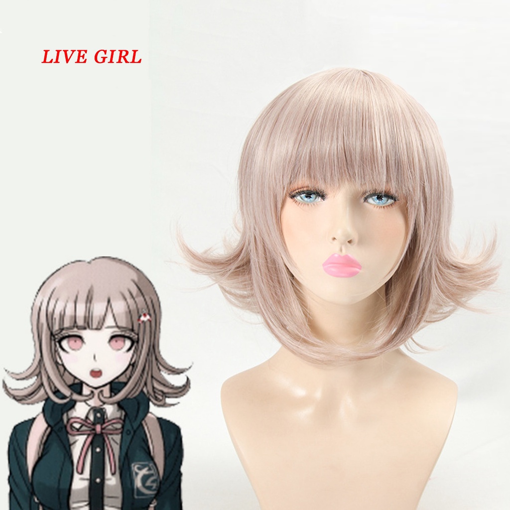 PREORDER LIVA GIRL Super DanganRonpa Cosplay Wig Chiaki Nanami Costume Play Woman Adult Wigs Hallowe