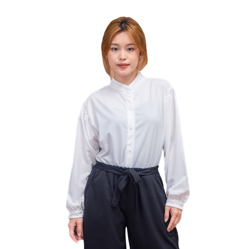 ZASKIYA - Rivery Blouse / Nameria / River Oversize Blouse Crepe / AIRFLOW / RIVERY PREMIUM