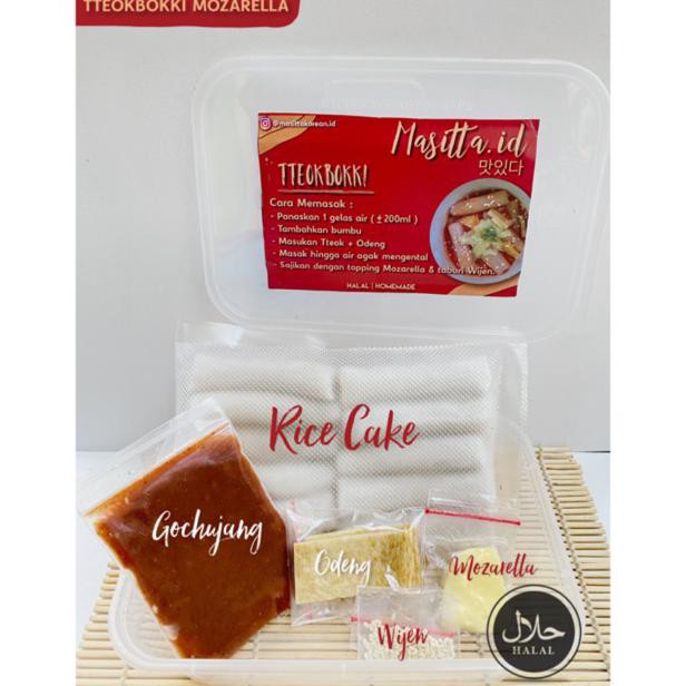 

Terbaru Tteokbokki Mozarella Instan Halal / Topoki Instan Halal / Topokki Instan, Snack Jajanan