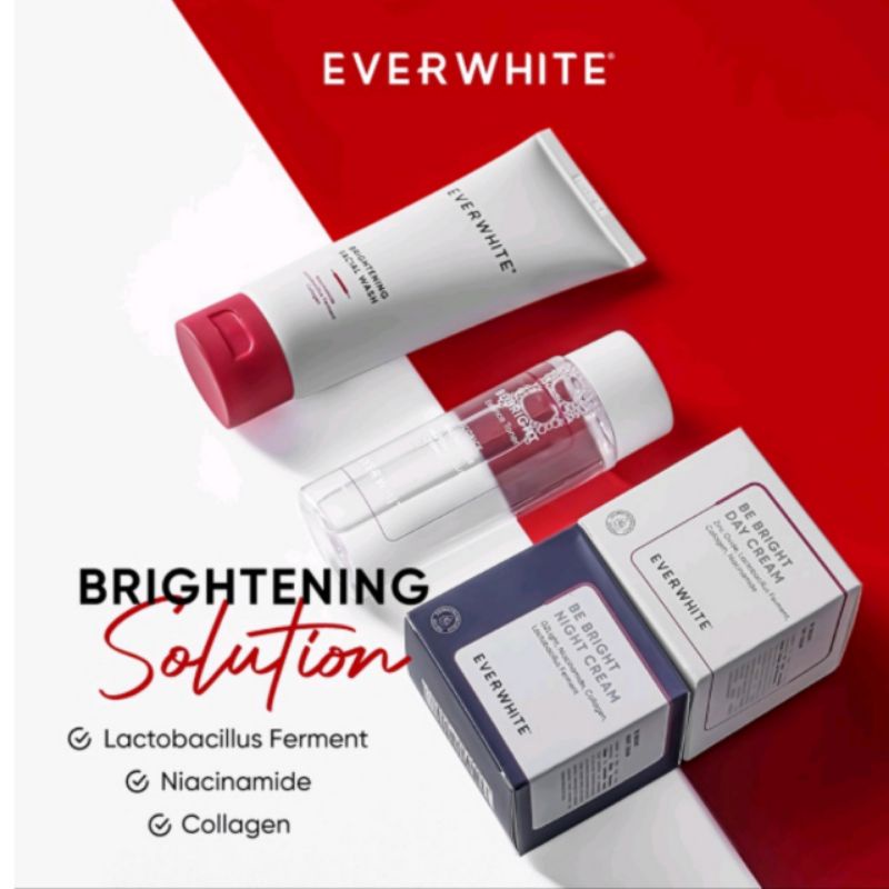 Everwhite Brightening Series Be Bright Face