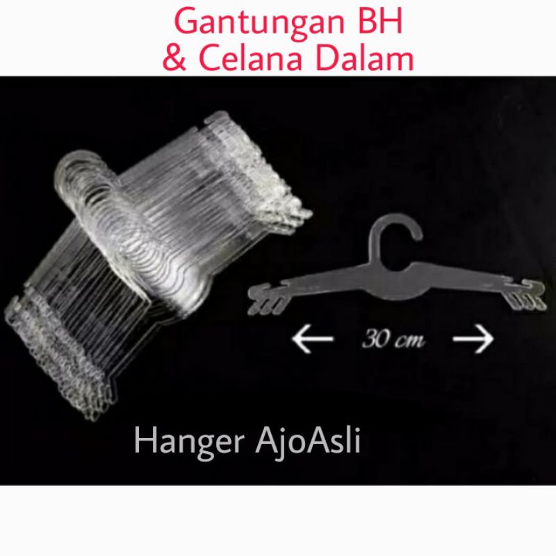 Hanger Gantungan BH Celana Dalam 1lusin Serbaguna