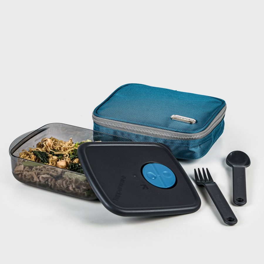kotak bekal makan  kantor dan sekolah lunch box set tupperware xtreme meal box dewasa dan anak