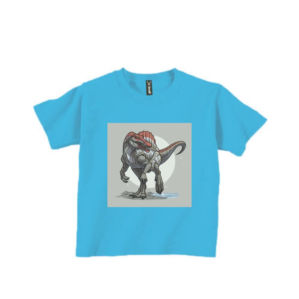 KAOS BAJU T-SHIRT DINOSAURUS  Spinosaurus UNTUK ANAK 2-10 TAHUN