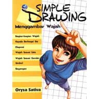 

Buku simple drawing - menggambar wajah - Oryza Sativa