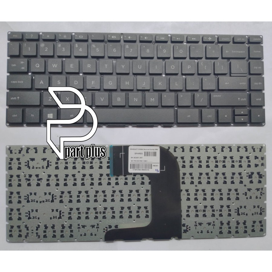 Keyboard HP 14-AC 14-AC 14-AF 14-AD 14-AM 340 G3 346 G3 348 G3 14-AC181TU 14-AC001TX 14-AC003TX 14-AC156TU