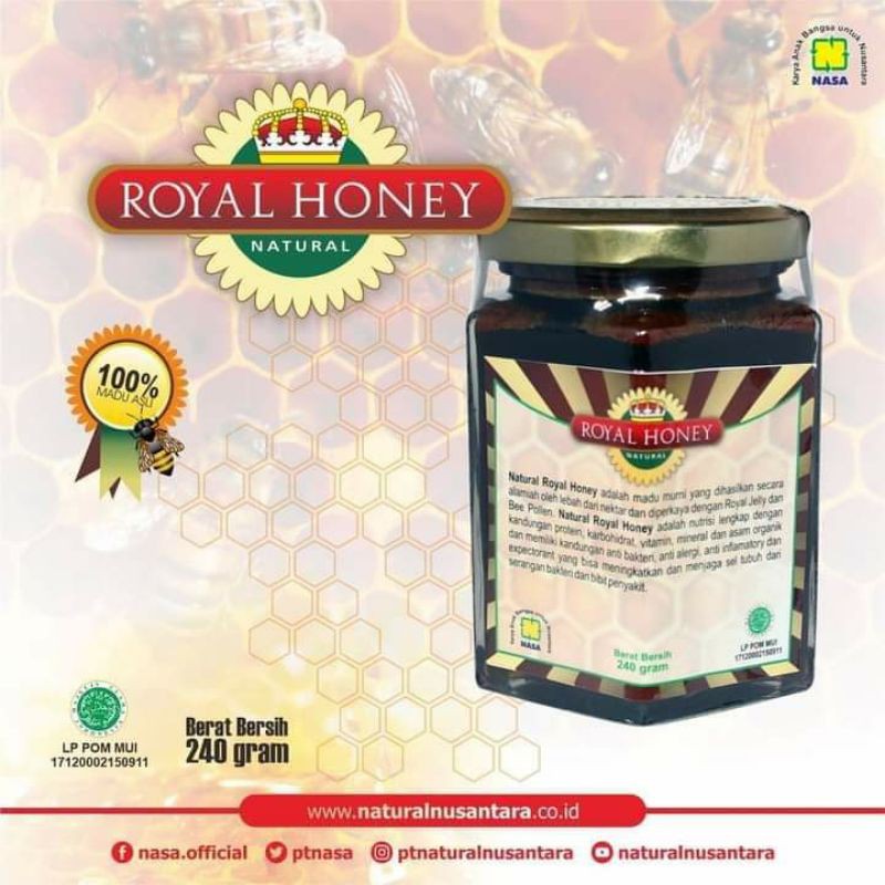 

NATURAL ROYAL HONEY NASA/ MADU UNTUK KESEHATAN