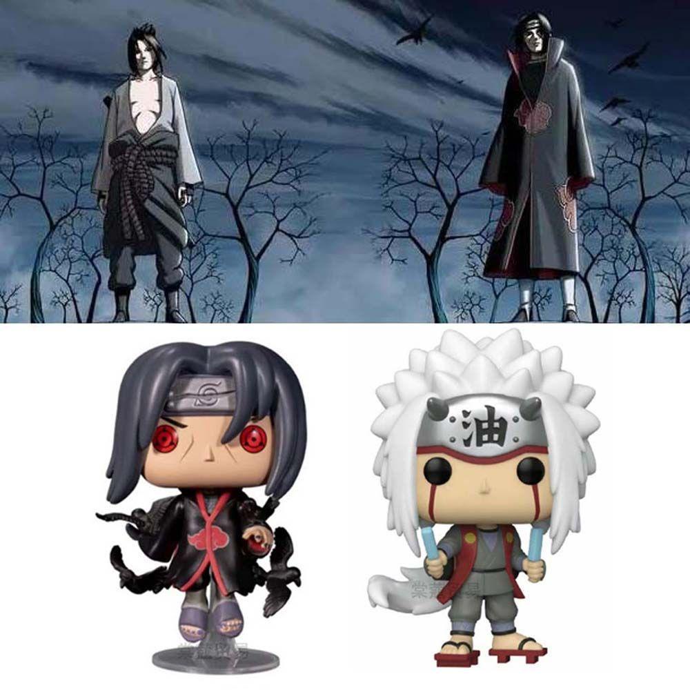 [Elegan] Naruto Action Figure Mainan Anak Kartun Mobil Dekorasi Anime Peripheral Jiraiya Action Figure Model