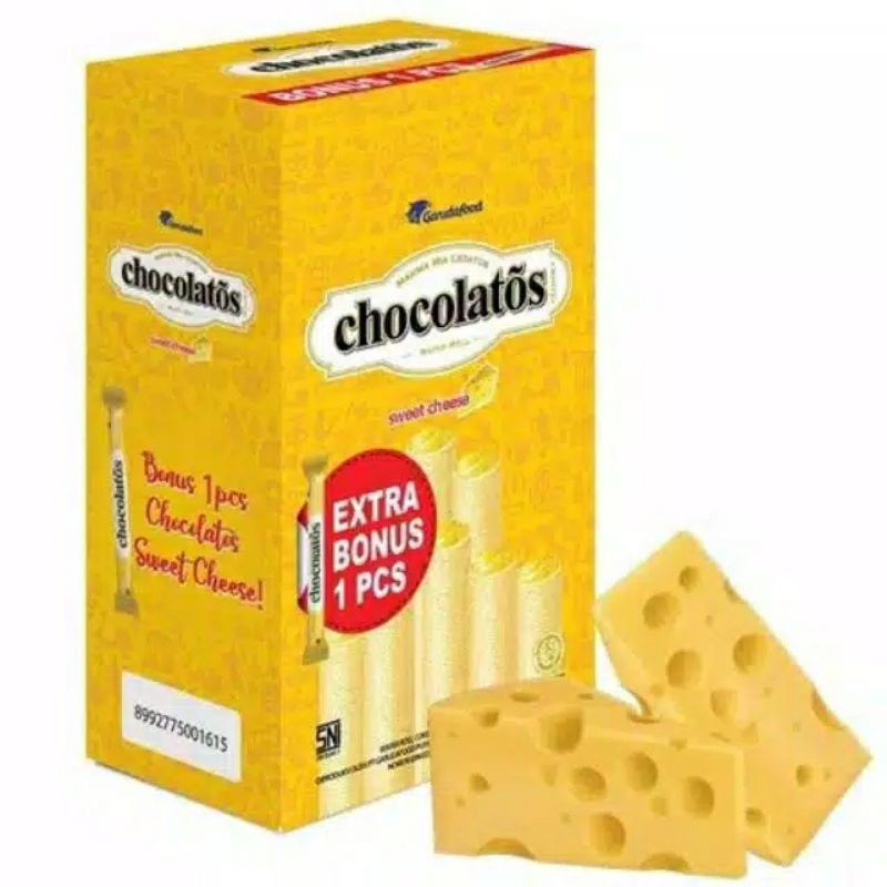 

Gery wafer roll chocolatos sweet cheese pack 16gr