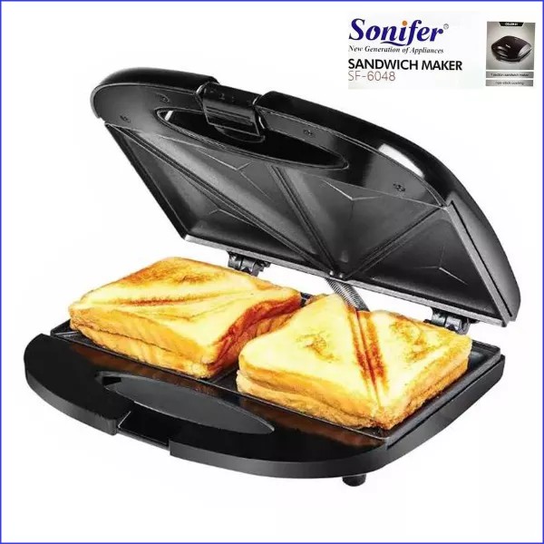 Sonifer sandwich maker SF-6048 alat pemanggang Roti Elektrik