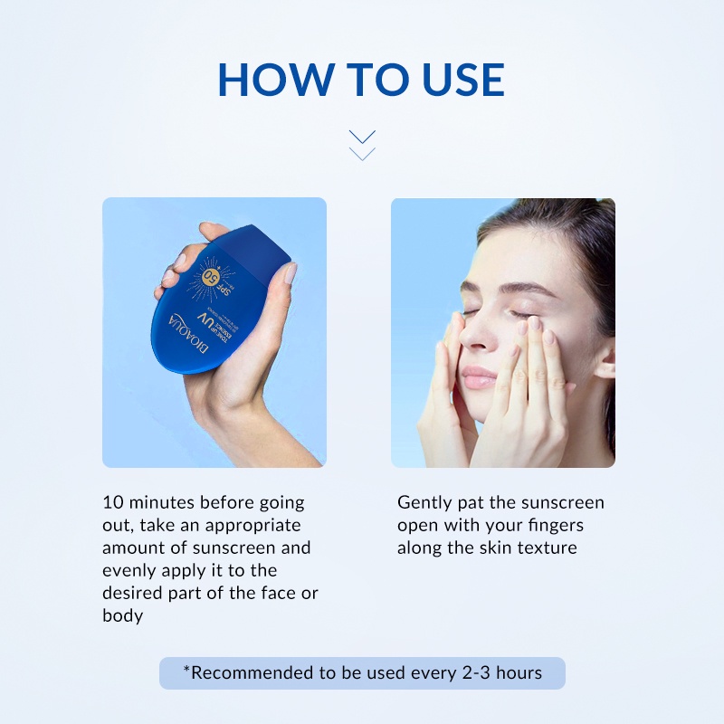 BIOAQUA UV Sunscreen Essence SPF 50 PA++++ 60g sunscreen wajah