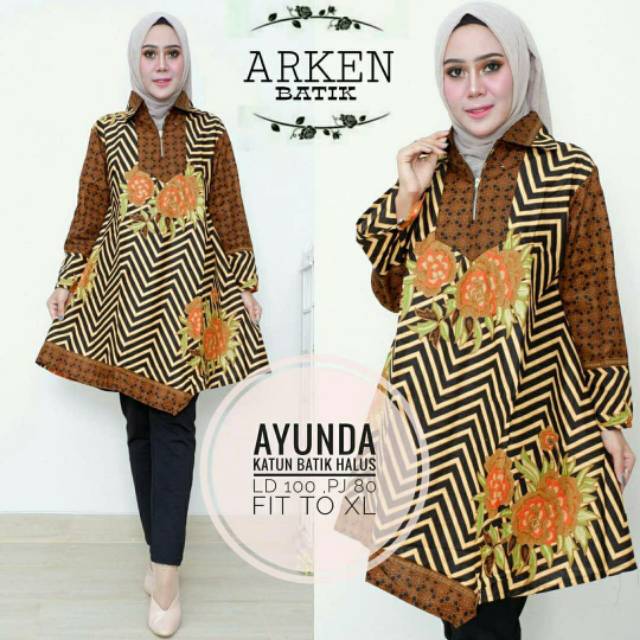 Tunik batik sogan ayunda