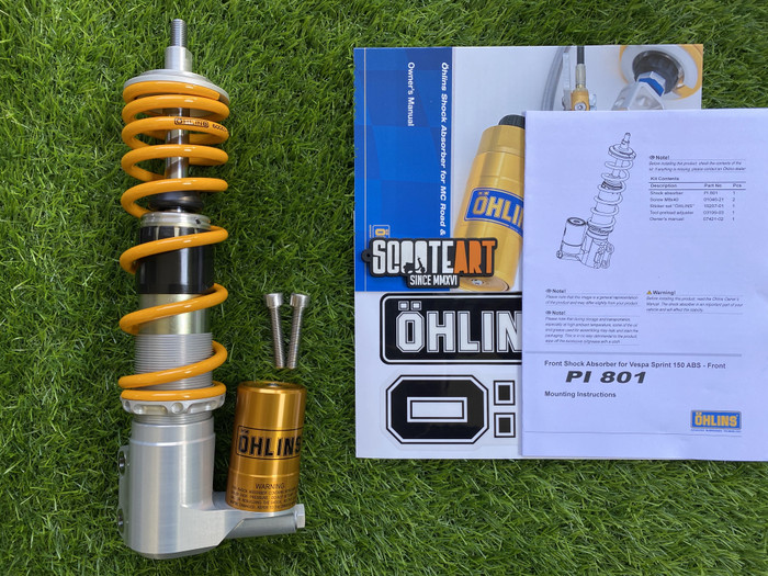Shockbreaker Ohlins New Model Subtank Vespa Matic iGet / iGet ABS / 3V