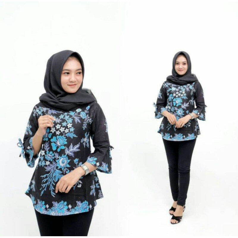 Blouse Batik Model Baju Batik Wanita