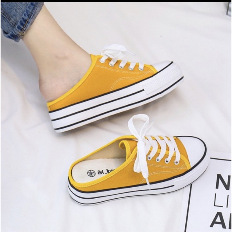 sneaker wedges 8057 wanita import