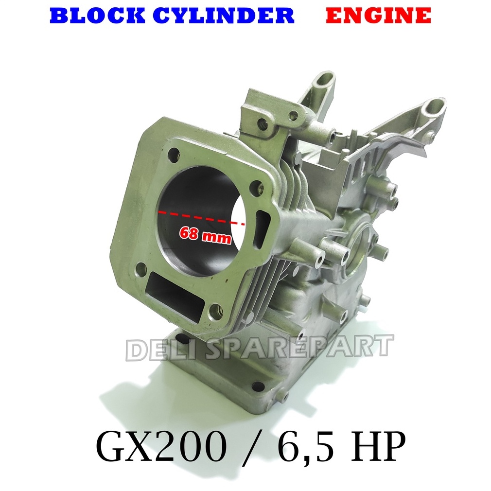 cylinder block blok Mesin  Gx200 6.5Hp honda