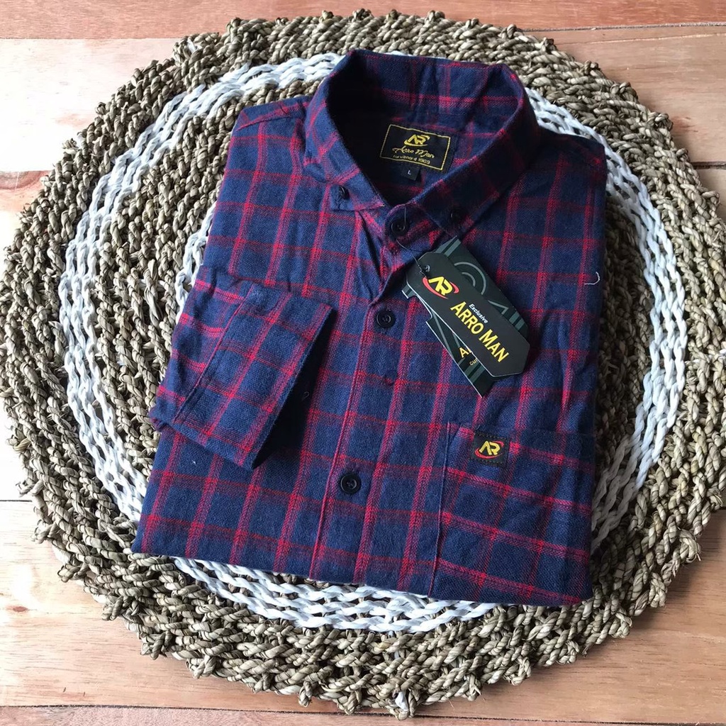 [COD] Kemeja Flanel Pria Lengan Panjang Exclusive Kemeja Flanel Cowok Casual Flanel Distro Kemeja Flanel Pria Lengan Panjang Motif Kotak Kotak Kualitas Premium Flanel Terbaru 2022 Premium