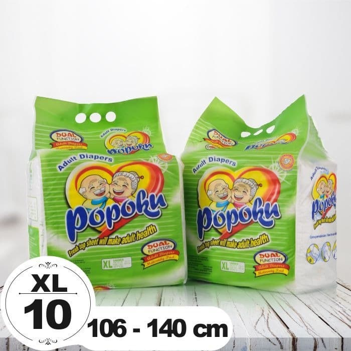 Popoku Dewasa Tipe Perekat XL10 | D'Lubna Baby