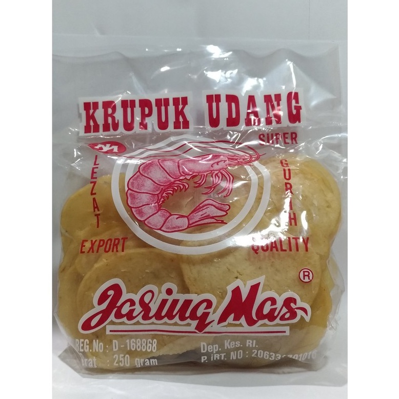 

KRUPUK UDANG SUPER JARING MAS(KHAS REMBANG)