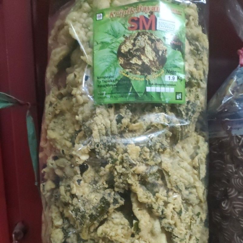 

Keripik bayam