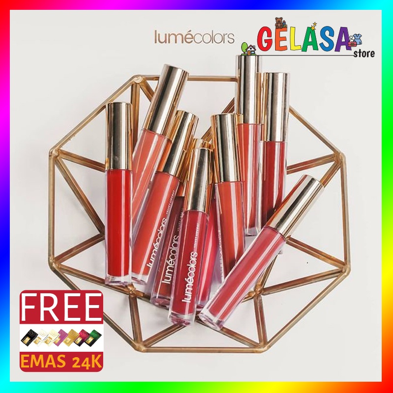 (Free Emas) Lumecolors Velvet Lipcoat Matte