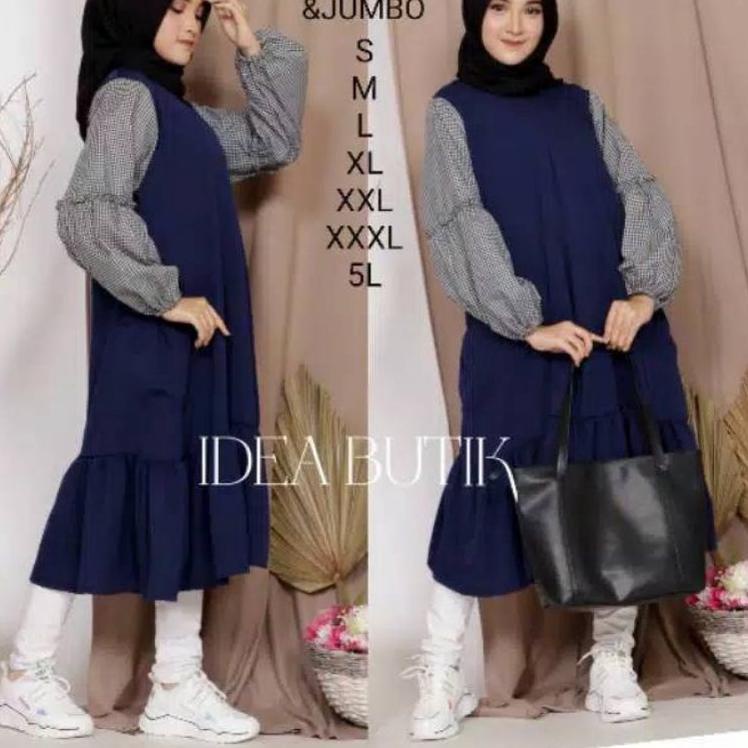 Harga Spesial.. SAILA LONG TUNIK.S.M.L.Xl.XXL.bisa COD.